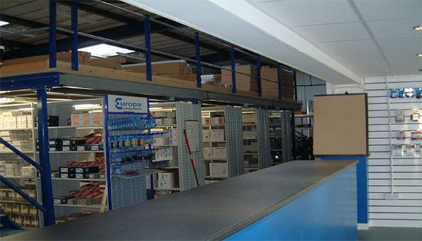 Warehouse refurbishment & trade counter for 3 Line Electrical in Poole, Dorset