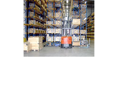 2 tier mezzanine floor at RNLI Poole, Dorset