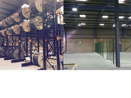 Warehouse refurbishment Grimsby