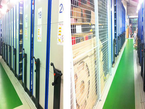 Cantilever Racking, Mobile Shelving & Lockers Installed at Siemens Transportation in Acton, West London