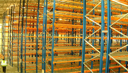 GA Telesis High-Level Adjustable Pallet Racking in Bournemouth, Dorset